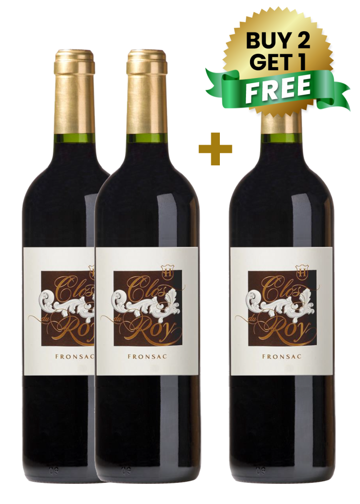 Clos Du Roy Fronsac 75Cl (Buy 2 Get 1 Free)