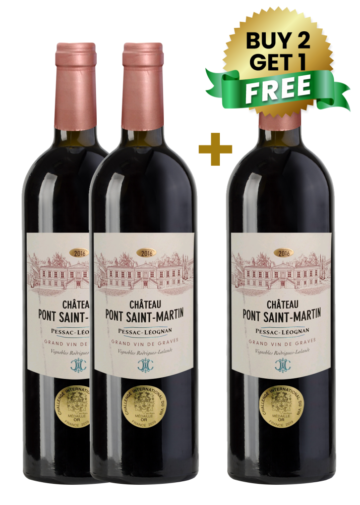 Chateau Pont Saint Martin Pessac-Leognan 75Cl (Buy 2 Get 1 Free)