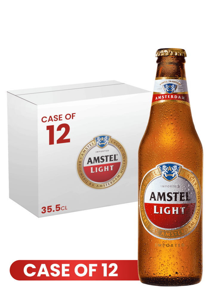 Amstel Light Btl 35.5 CL X 12 Case