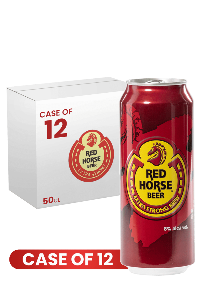 Red Horse Can 50 CL X 12 Case