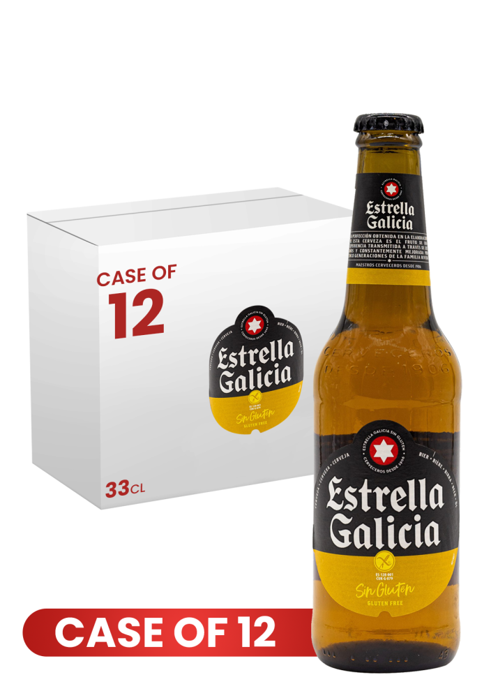 Estrella Galicia Gluten Free Bottle 33Cl X 12 Case