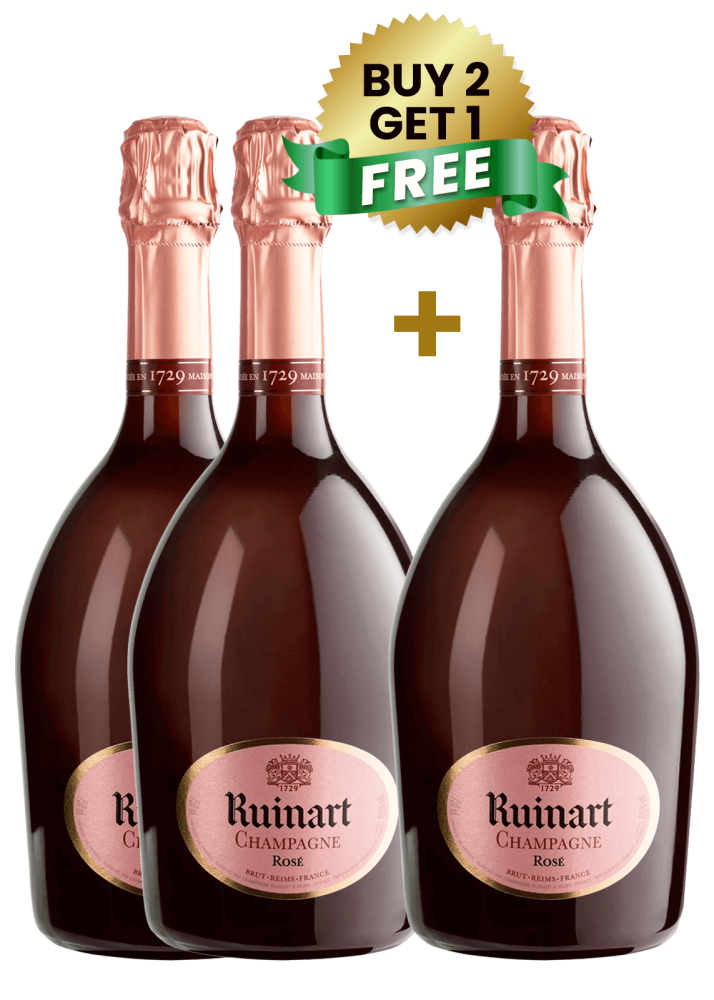 Ruinart Rose 75 Cl (Buy 2 Get 1 Free)