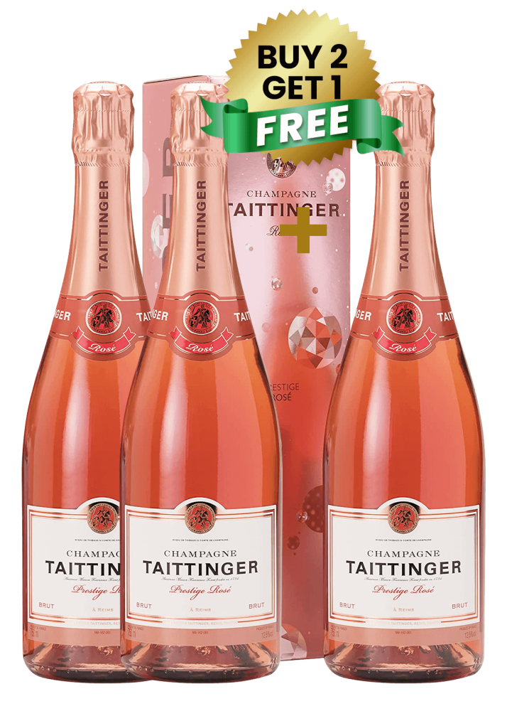 Taittinger Prestige Rose Brut 75Cl (Buy 2 Get 1 Free)