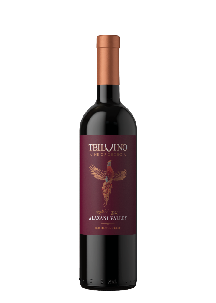 Tbilvino Alazani Valley Medium Sweet Red 75Cl