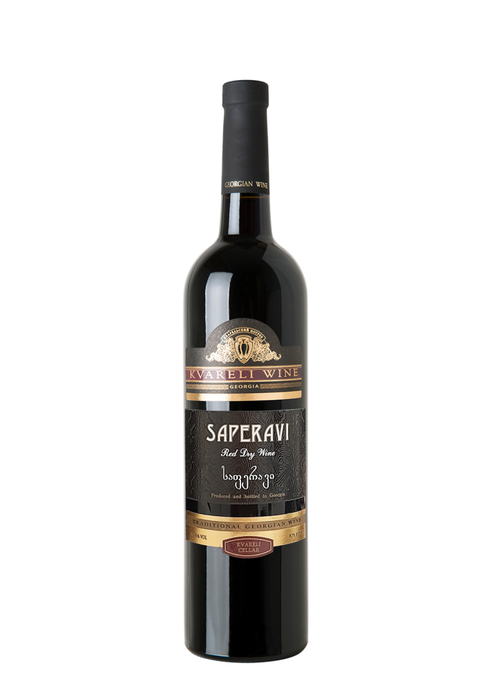 Kvareli Wine Saperavi Dry Red 75Cl