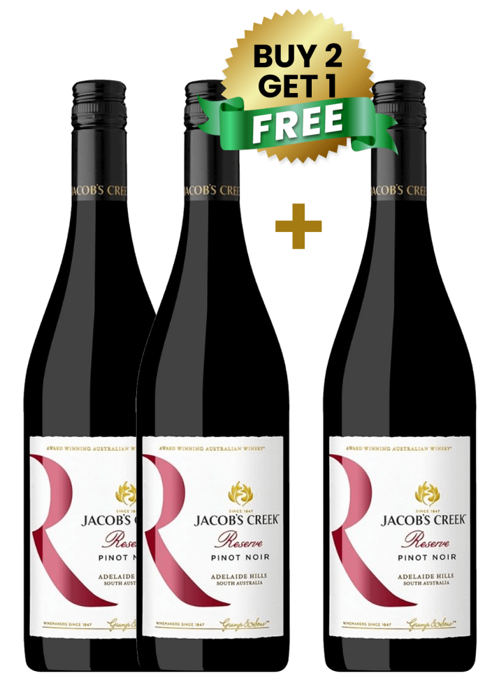 Jacob's Creek Reserve Pinot Noir 75 Cl (Buy 2 Get 1 Free)