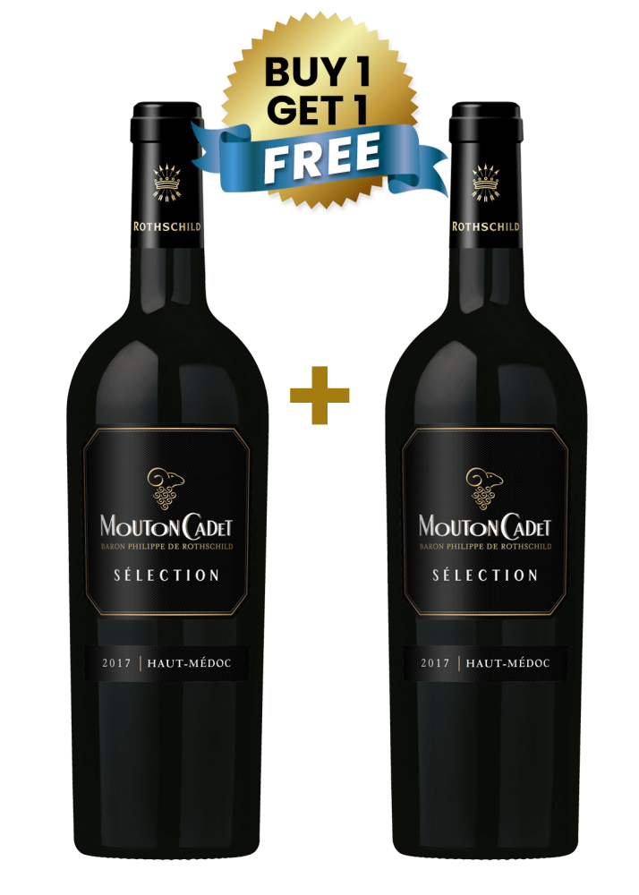 Mouton Cadet Selection Haut-Medoc 75Cl (Buy 1 Get 1 Free)