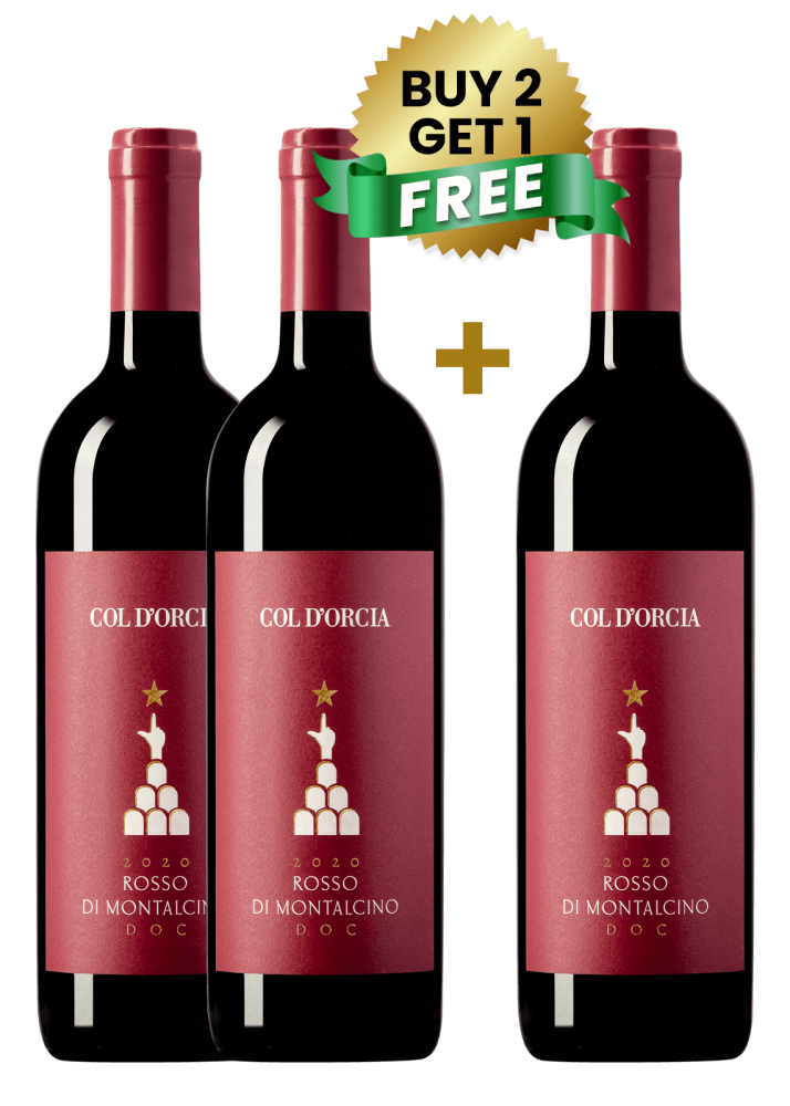 Col D'orcia Rosso Di Montalcino Bio 75 Cl (Buy 2 Get 1 Free)