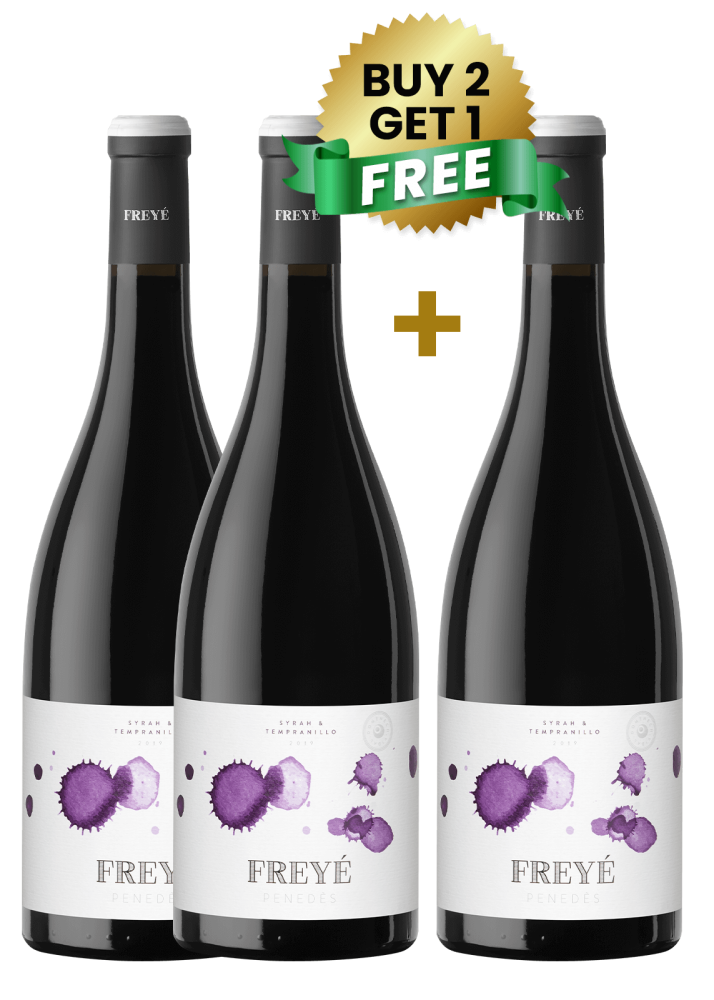 Freye Penedes Syrah & Tempranillo Vegan 75Cl (Buy 2 Get 1 Free)