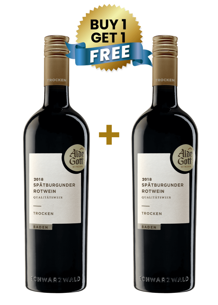 Alde Gott Spatburgunder Rotwein Qualitatswein Trocken 75cl (Buy 1 Get 1 Free)