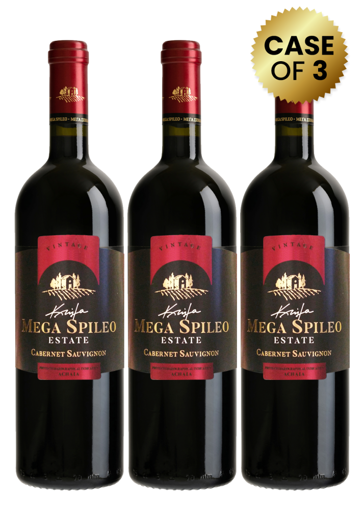 Domain Mega Spileo Cab Sauv 75Cl (Buy 3 Bottles Promo)