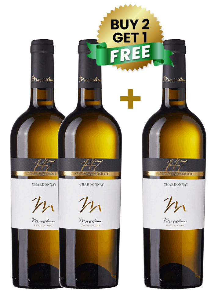 Masselina 147 Chardonnay 75Cl (Buy 2 Get 1 Free)