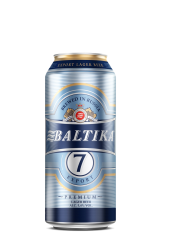 Baltika Premium Beer Can 45 CL X 24 Promo