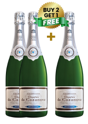 Charles De Cazanove Tradition Pere Et Fils Tete De Cuvee Brut 75Cl (Buy 2 Get 1 Free)