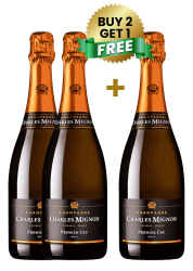 Charles Mignon Premium Cru Brut 75Cl (Buy 2 Get 1 Free)