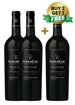 Mouton Cadet Selection Haut-Medoc 75Cl (Buy 2 Get 1 Free)