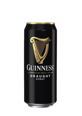 Guinness Draught Beer Can 44 CL X 24 Case