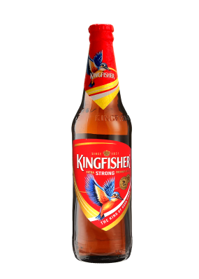 Kingfisher Lager Strong Btl 65 CL X 12  PROMO