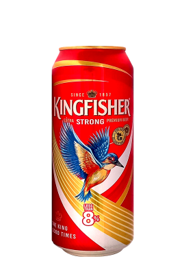 KingFisher Strong Can 50 CL X 24 Promo