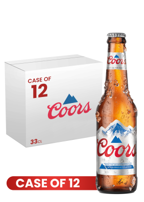 Coors Btl 33 CL X 12 Case