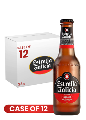 Estrella Galicia Especial Bottle 33Cl X 12 Case