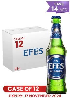 Efes Pilsner Btl 33 Cl X 12 Case