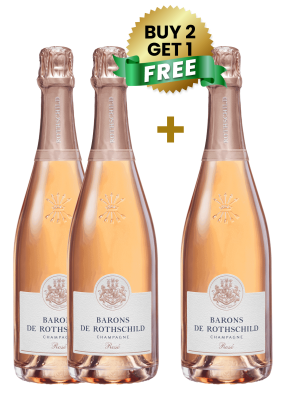 Barons De Rothschild Champagne Rose 75Cl (Buy 2 Get 1 Free)