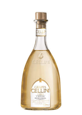 Cellini Grappa Oro 3 Annate Invecchiata 70Cl