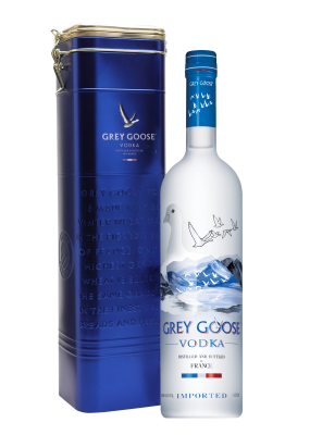 Grey Goose Vodka Flour Tin 1Ltr PROMO