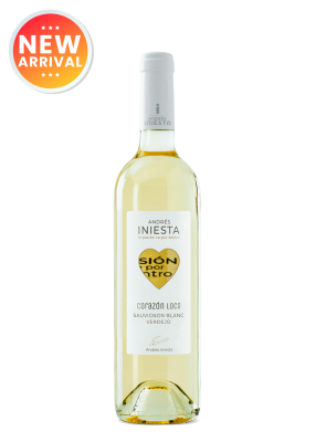 Corazon Loco Sauvignon Blanc Verdejo 75cl (B. Andres Iniesta)