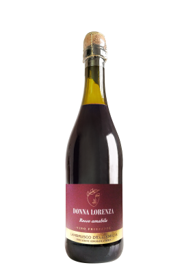 Donna Lorenza Lambrusco Dell'emilia Rosso Dolce Vino Frizzante 75 Cl