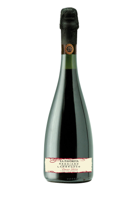 Lambrusco Reggiano Doc Rosso Secco La Favorita Reggiano Doc 75 Cl