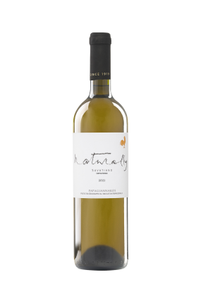 Papagiannakos Naturally Savatiano Unfiltered Dry White Wine 75Cl