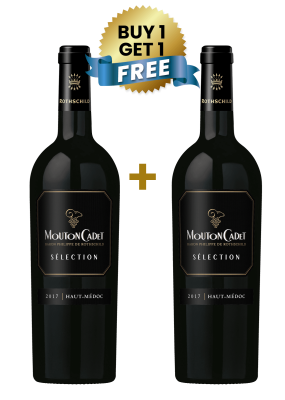 Mouton Cadet Selection Haut-Medoc 75Cl (Buy 1 Get 1 Free)