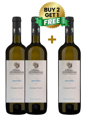 Domaine Hatzimichalis Assyrtiko 75 CL (Buy 2 Get 1 Free)